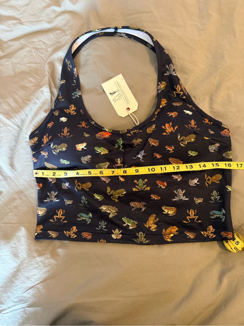 Favorite Frogs Halter Top - Picture 5 of 6
